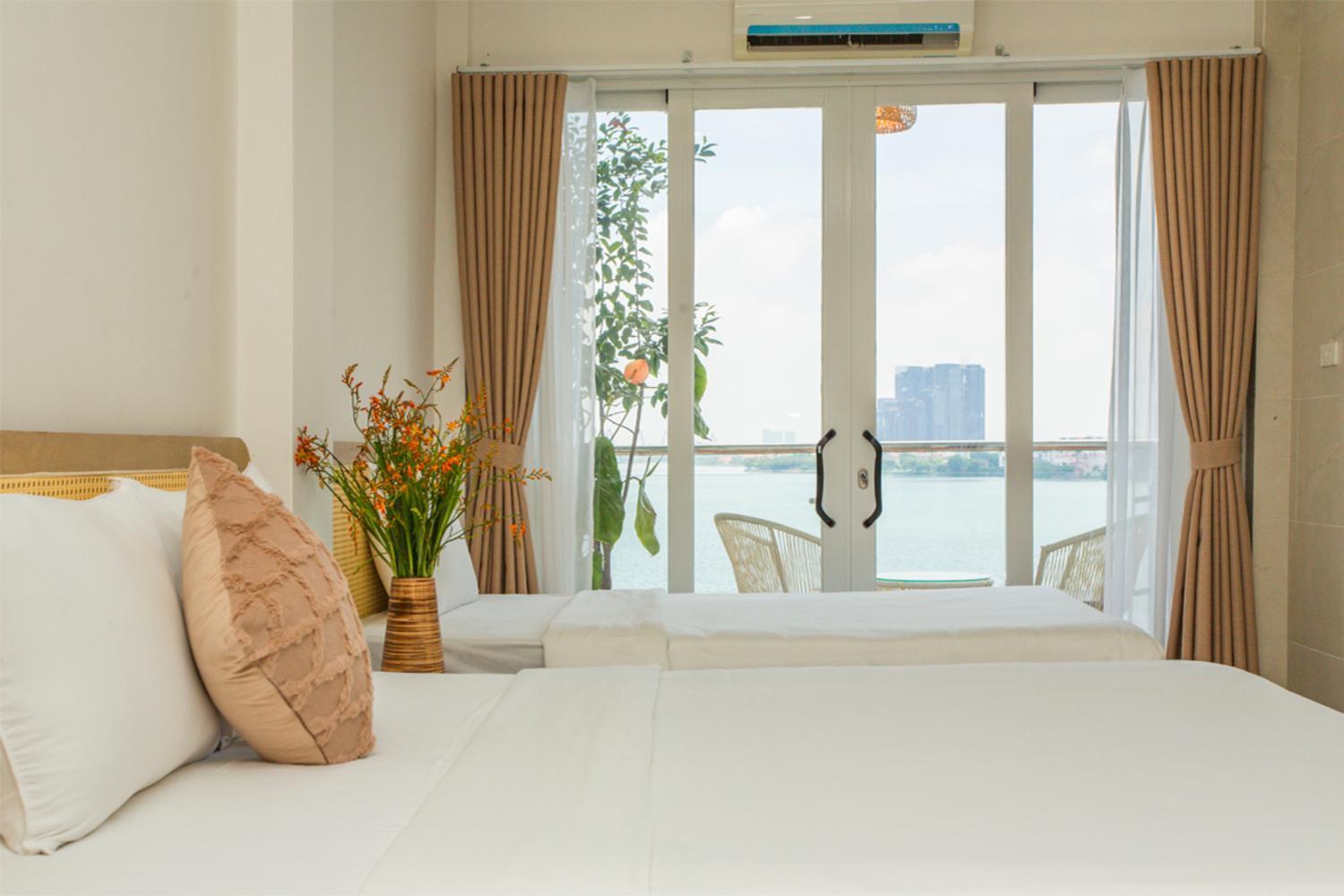 Ha Thanh Stay - Westlake Apartment ฮานอย ภายนอก รูปภาพ